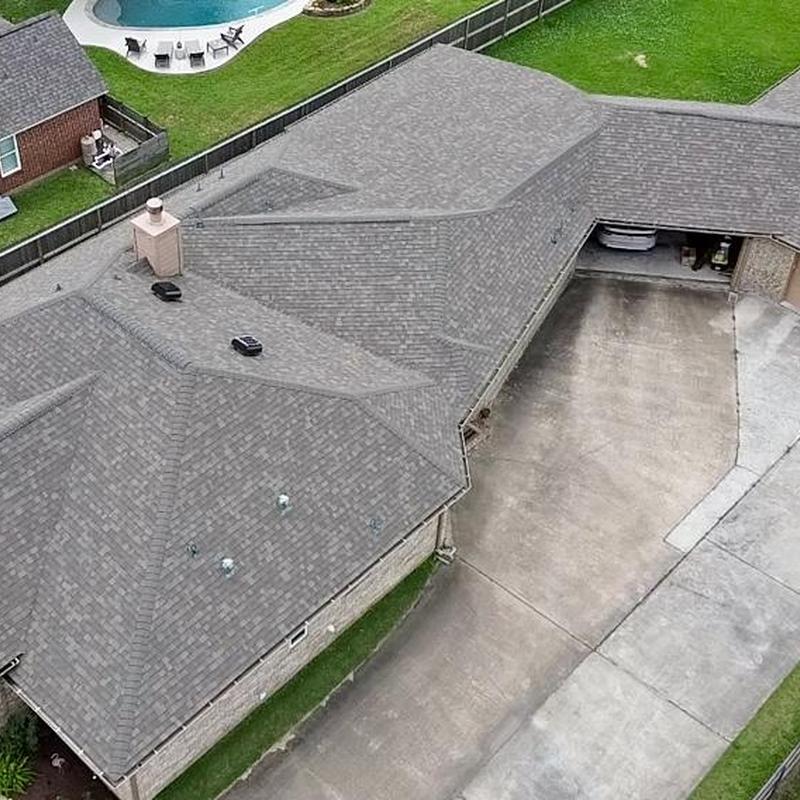 Owens Corning Duration shingle roof installation, Baytown TX