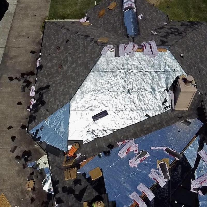 Owens Corning Duration roof and radiant barrier installation