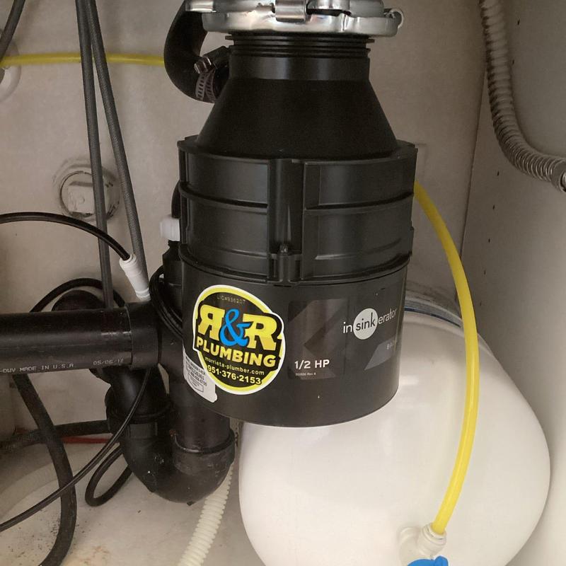 InSinkerator Badger 5 garbage disposal under sink
