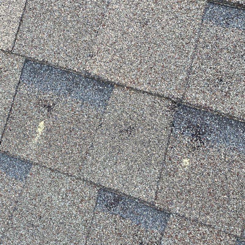 GAF Timberline asphalt roof shingles close-up