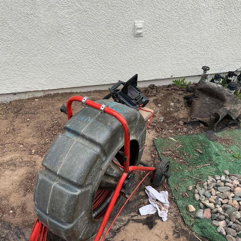 Mainline hydro-jetting machine flushing grease buildup
