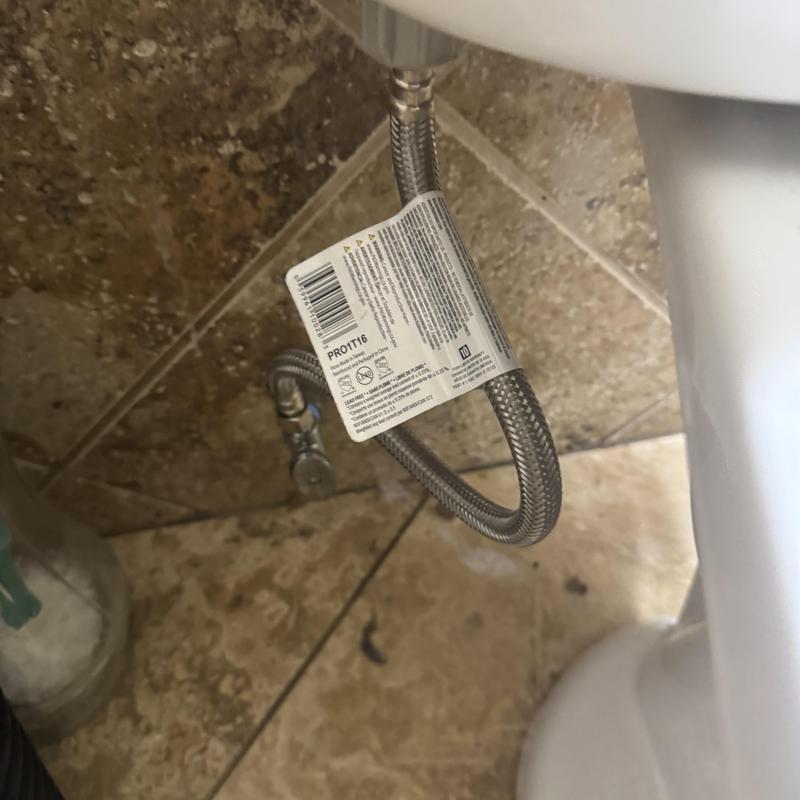 Toilet fill valve supply line installation in Goodyear, AZ Toilet fill valve supply line installation in Goodyear, AZ