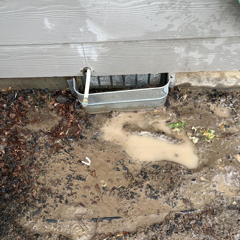 Hose bib leaking on 1/2 inch water line exterior