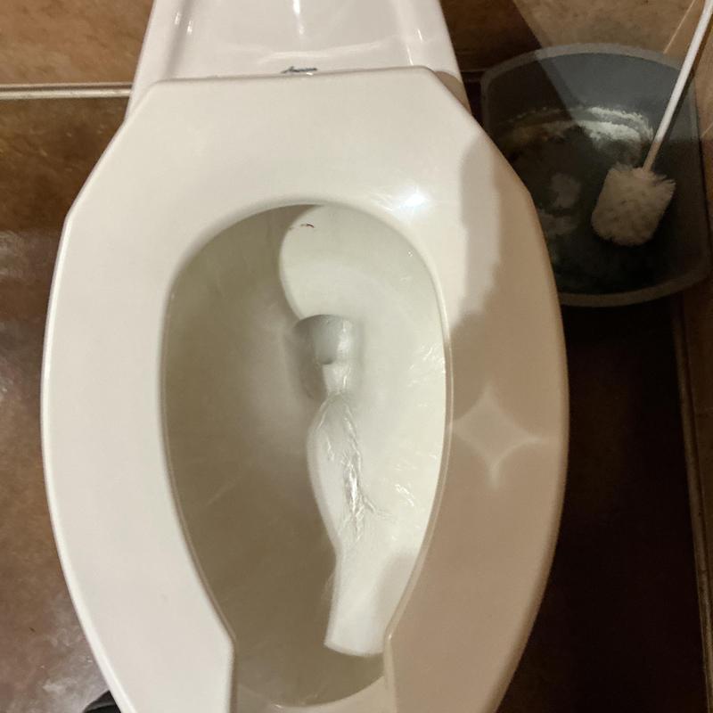 American Standard toilet flush valve with running water American Standard toilet flush valve with running water