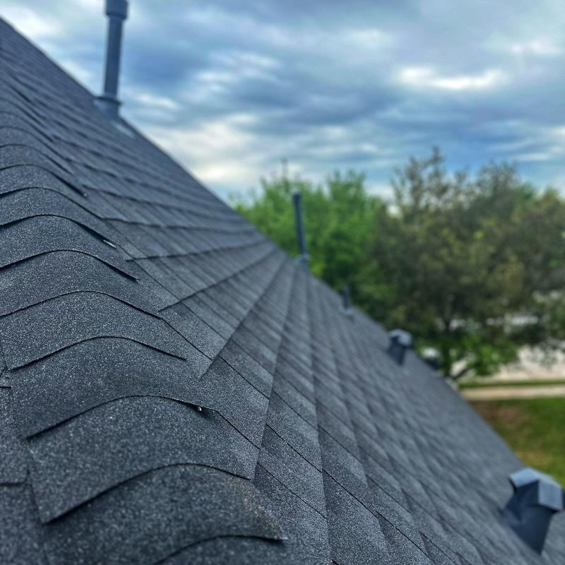 Tamko Titan XT Rustic Black shingles installation