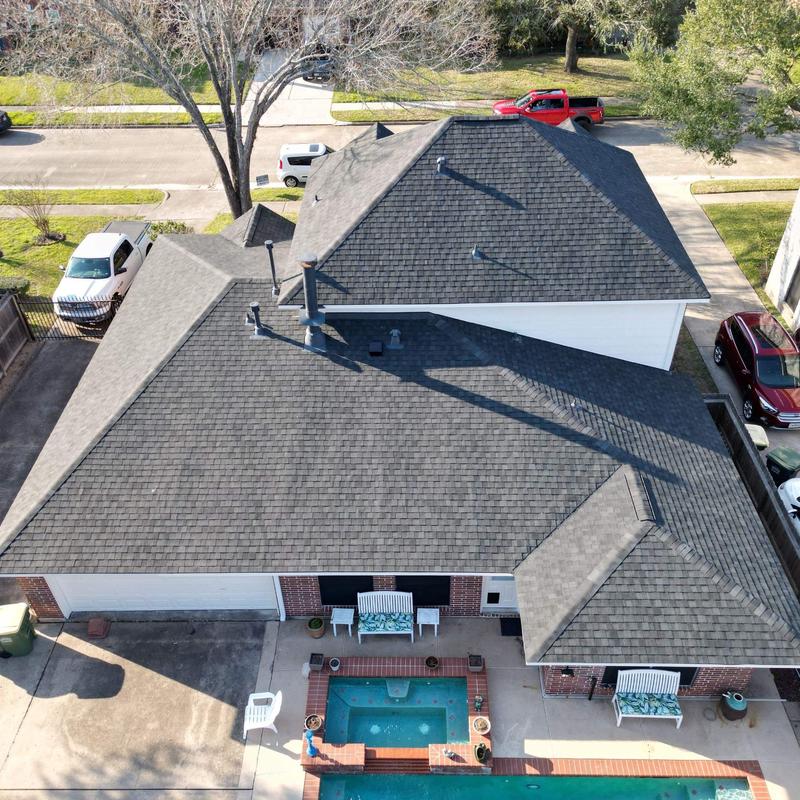 Tamko Titan XT Rustic black shingle roof installation Tamko Titan XT Rustic black shingle roof installation