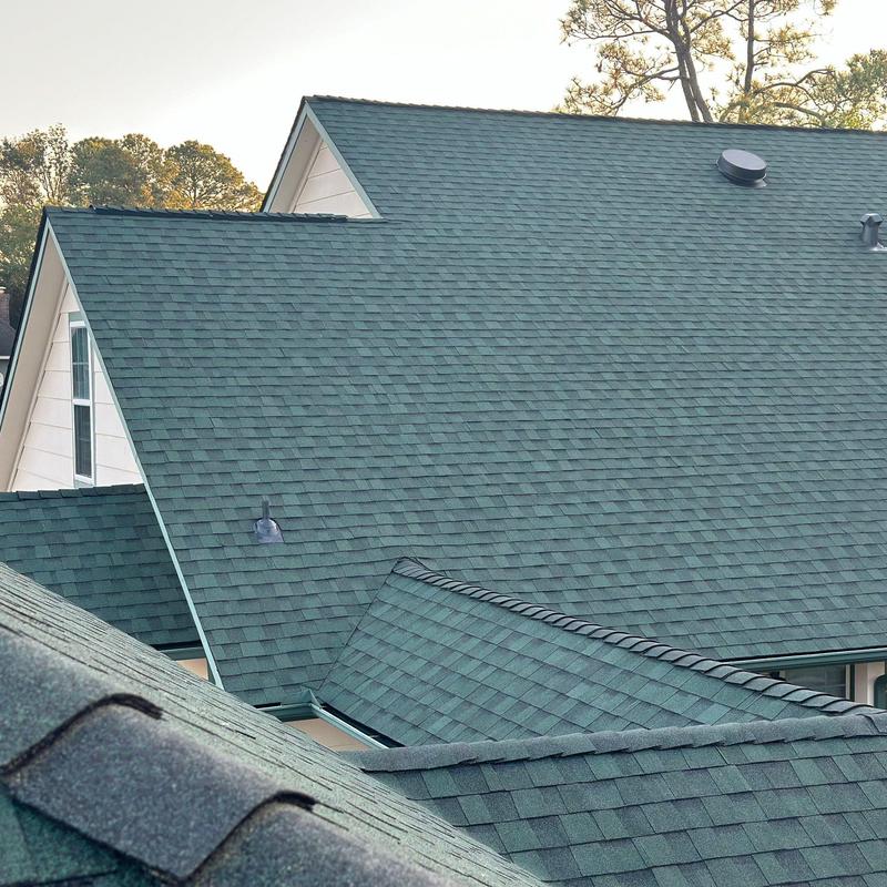 GAF Timberline HDZ asphalt shingle roof installation