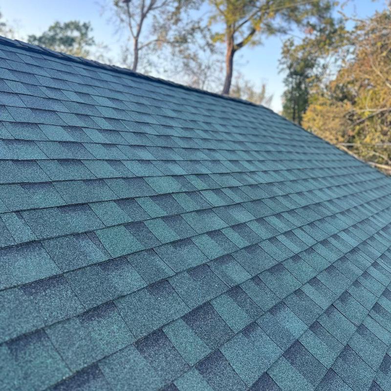 GAF Timberline HDZ roof shingles installed outdoors