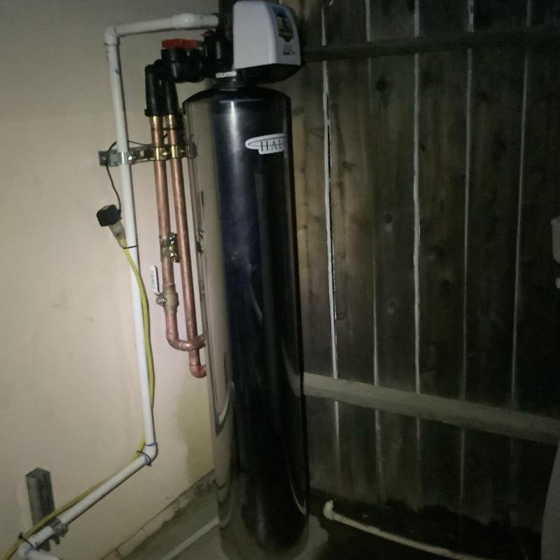 Halo 5 whole-home water filtration system installation