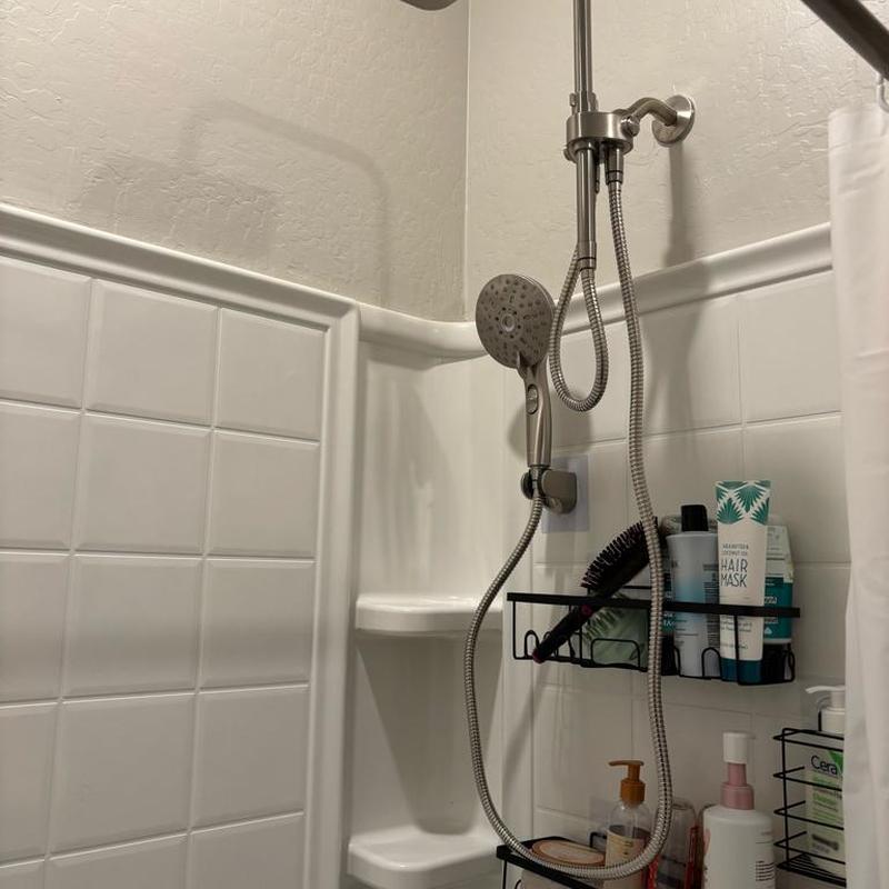 Shower heads and handhelds installation in bathroom