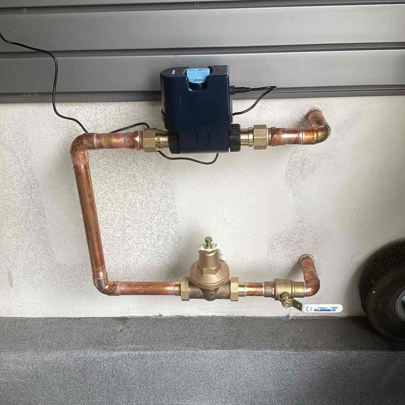 Moen Flo smart water valve and pressure regulator
