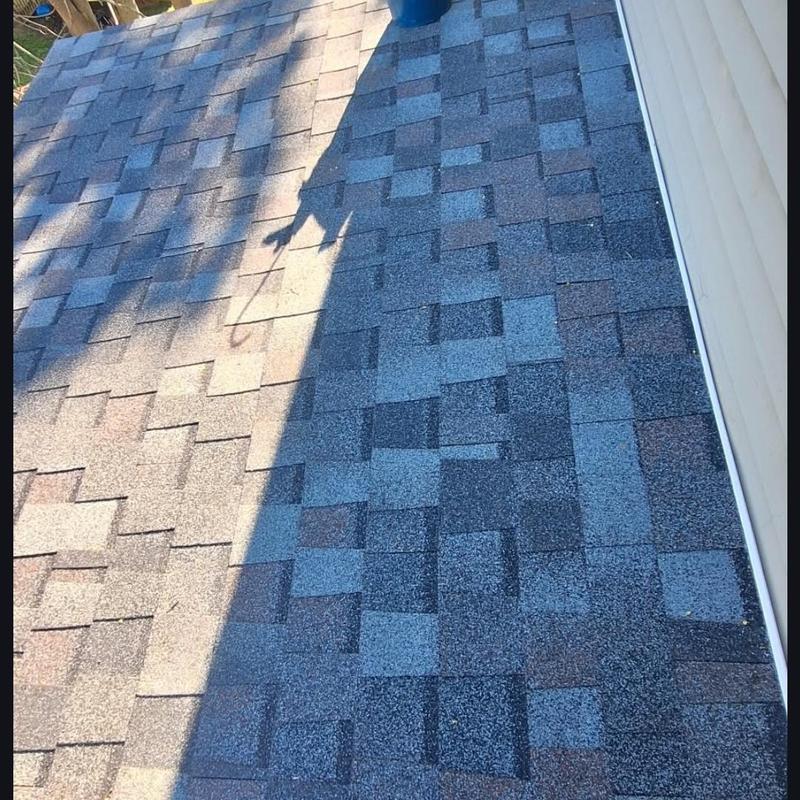 CertainTeed Landmark Pro shingles on new roof edge