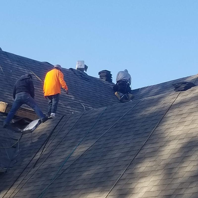 CertainTeed Landmark Pro asphalt shingles installation on roof