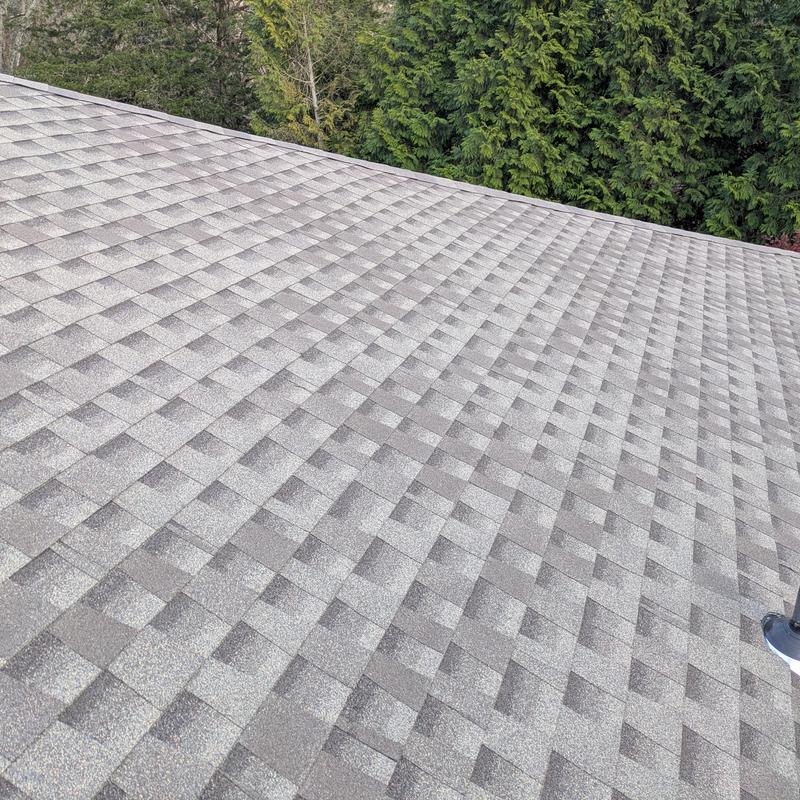 GAF HDZ weathered wood shingles roof installation