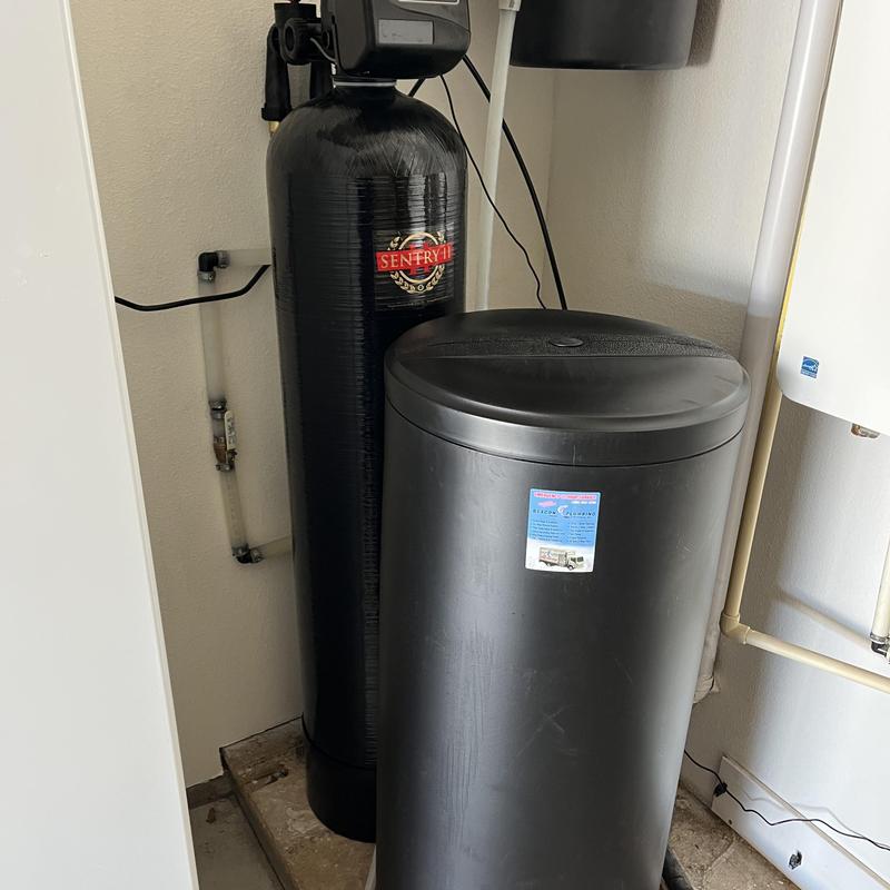 48,000 grain water softener system installation