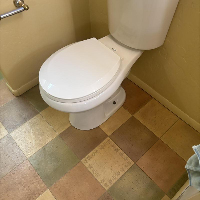 Gerber Banner ADA elongated toilet with closed lid Gerber Banner ADA elongated toilet with closed lid