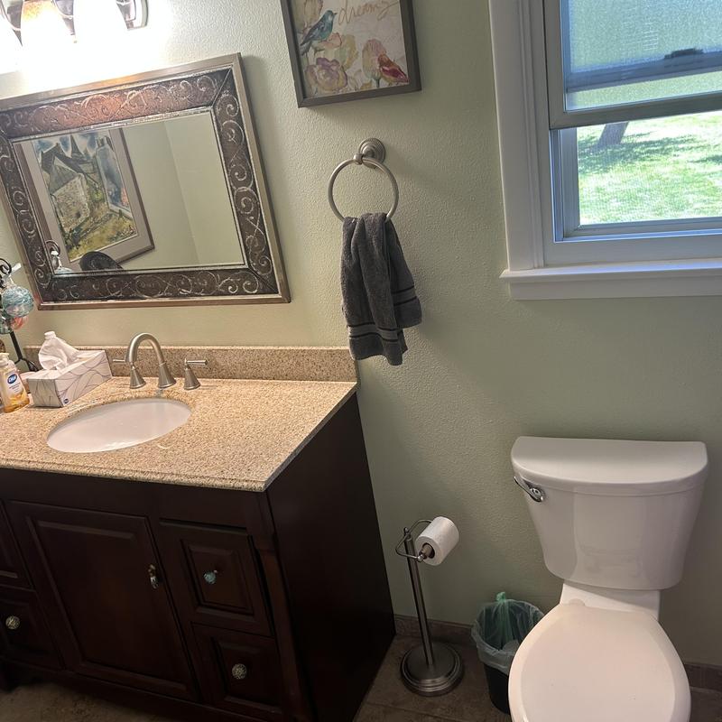 Bathroom exhaust fan installation with existing light switch connection