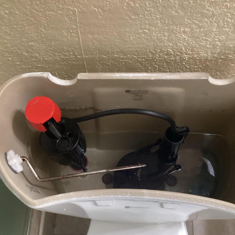 Toilet fill valve replacement and water shutoff system