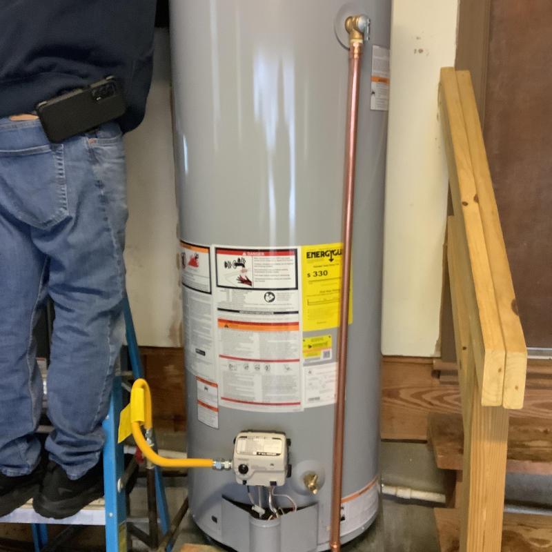 50-Gallon State natural gas water heater installation 50-Gallon State natural gas water heater installation