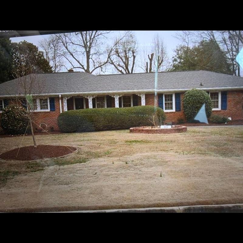 Asphalt shingle roof inspection on residential home Asphalt shingle roof inspection on residential home