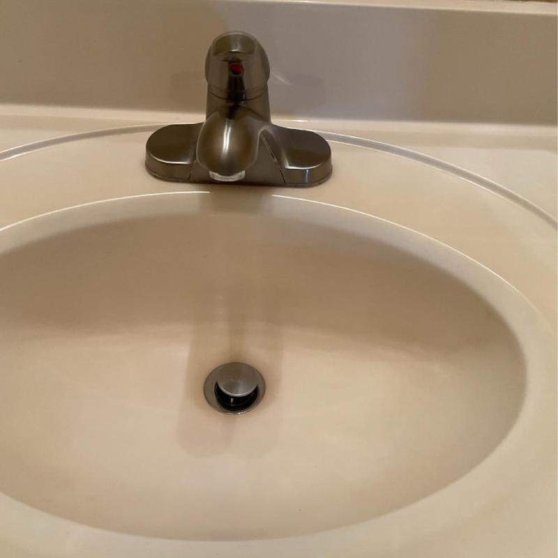 Bathroom sink faucet and drain installation in Midlothian Bathroom sink faucet and drain installation in Midlothian