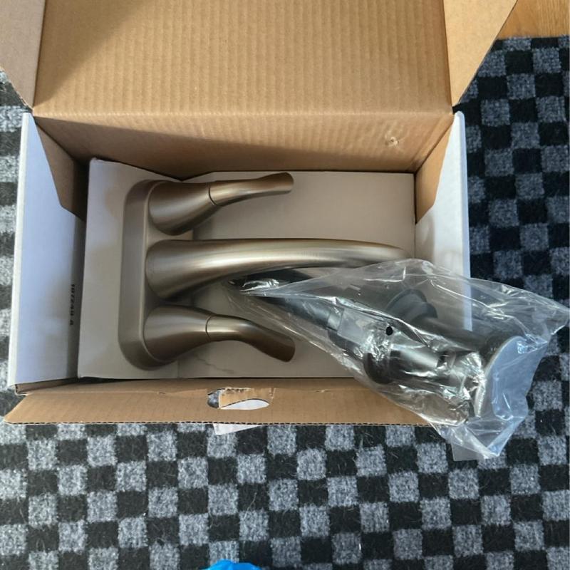 Bathroom sink faucet packed in box for installation Bathroom sink faucet packed in box for installation