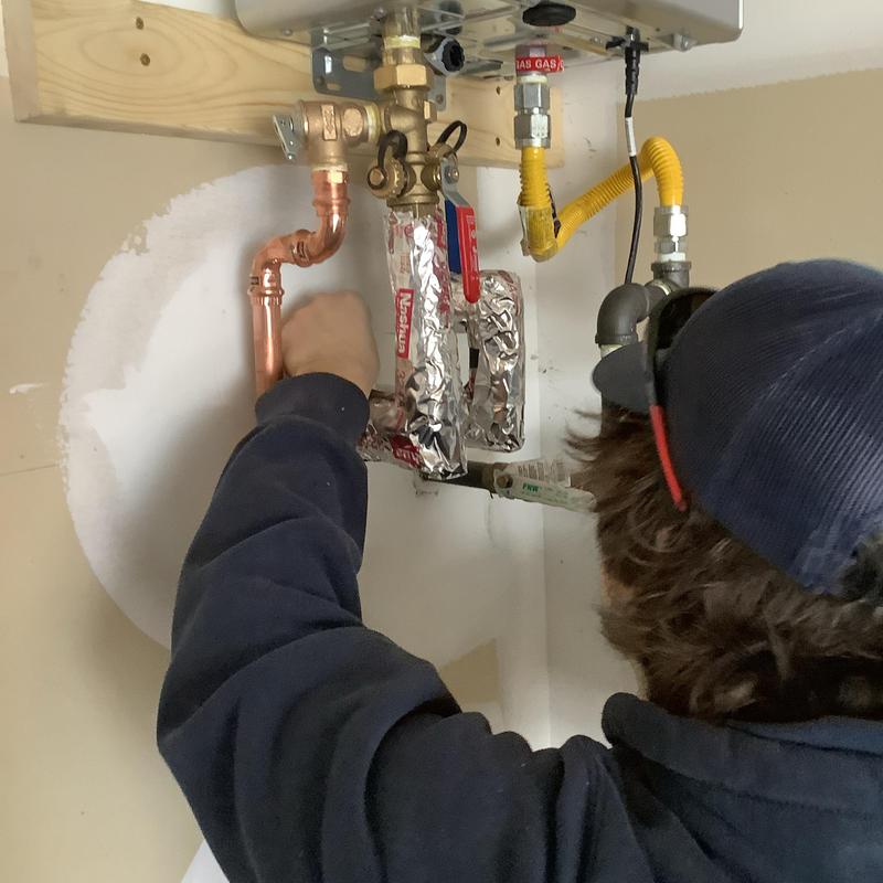 Rinnai natural gas tankless water heater piping installation Rinnai natural gas tankless water heater piping installation