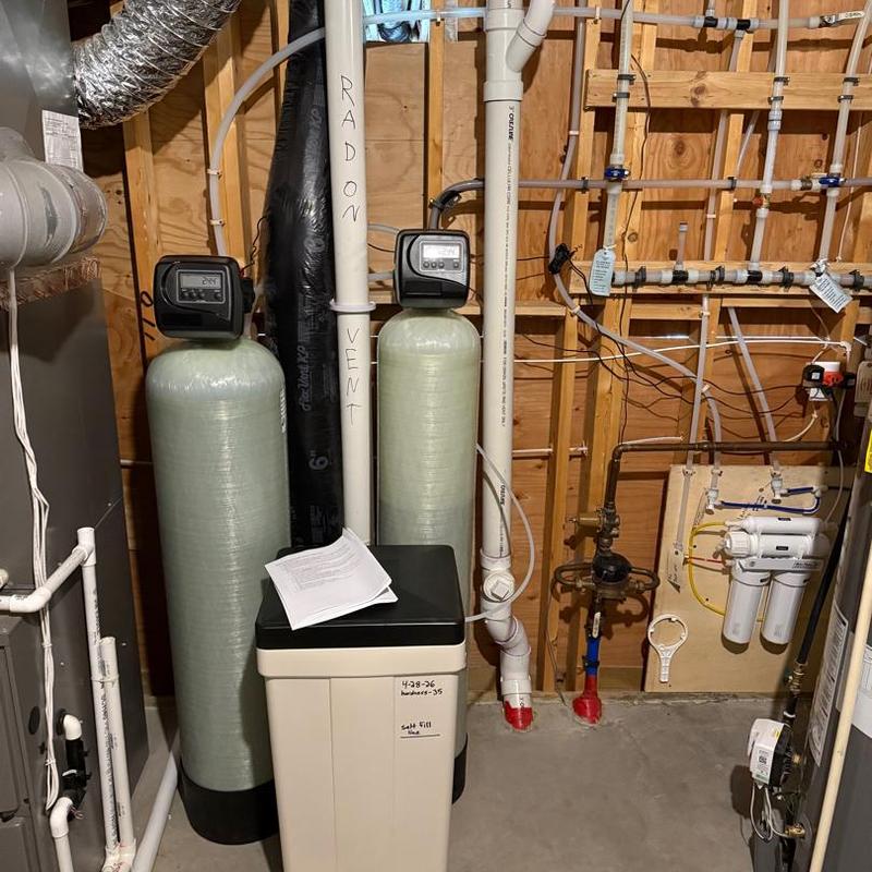 Whole home carbon filter and reverse osmosis system installation
