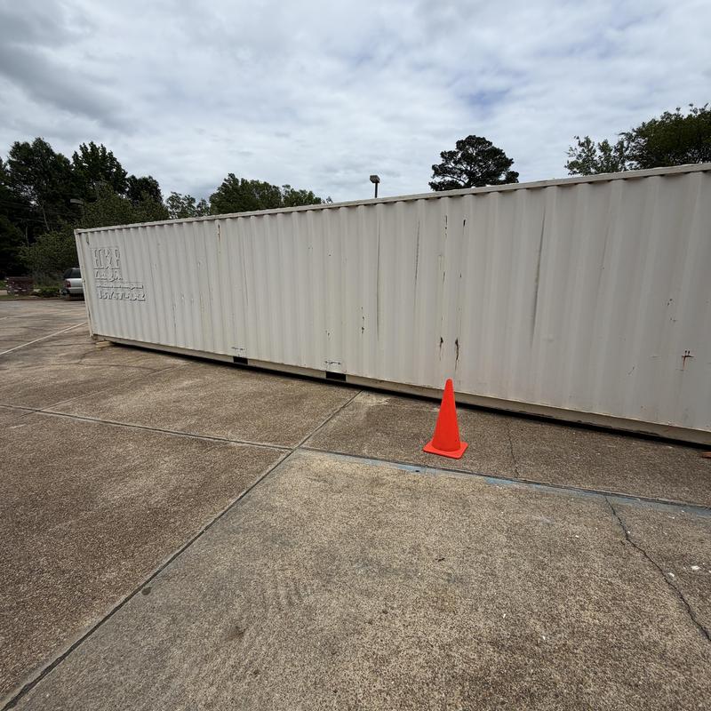 Storage container for furniture during remodel in Flowood