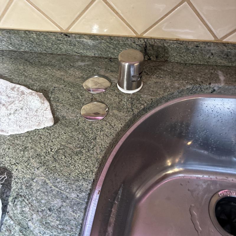 Hansgrohe kitchen faucet installation on granite countertop Hansgrohe kitchen faucet installation on granite countertop