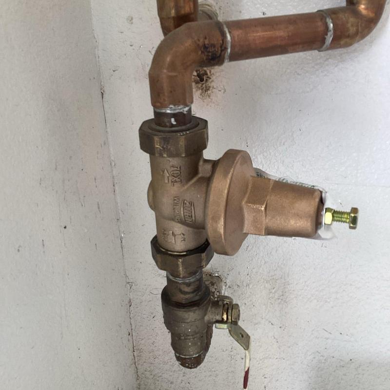 Wilkins 70XL pressure regulator valve installation