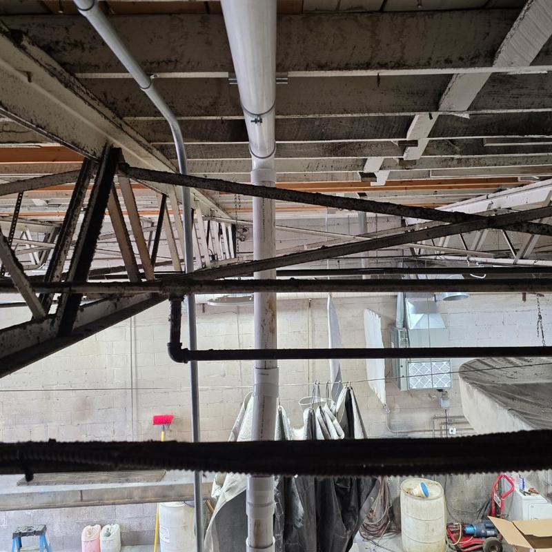 Pilsand interceptor installation with concrete break