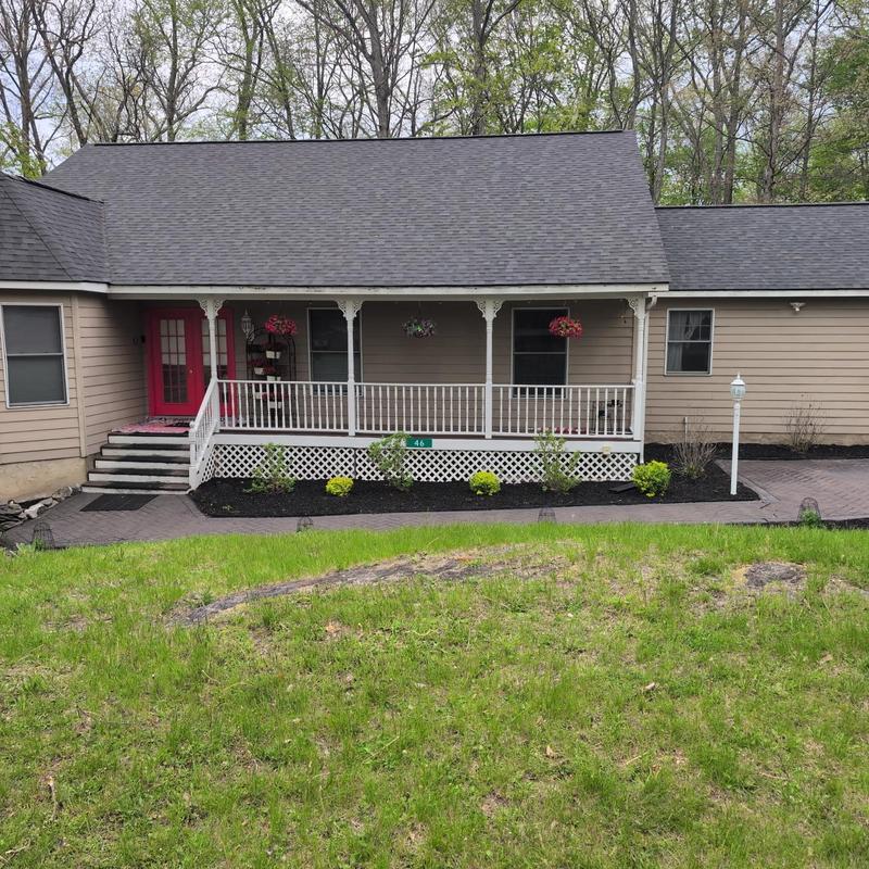 Color shingles on house roof in East Stroudsburg, PA Color shingles on house roof in East Stroudsburg, PA