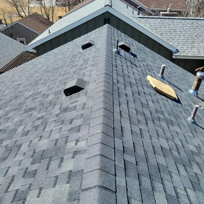 Owens Corning Storm I.R. Class 4 shingle roof installation Owens Corning Storm I.R. Class 4 shingle roof installation