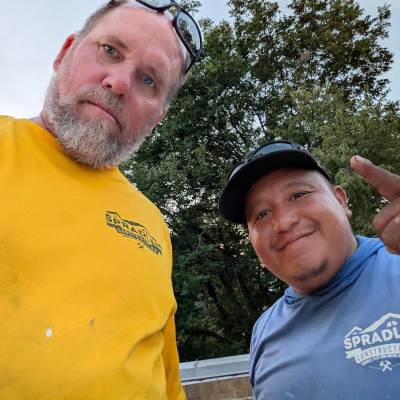 Roof decking replacement with gafhdz shingles