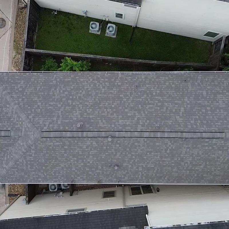 Owens Corning Oakridge Driftwood shingles roof replacement