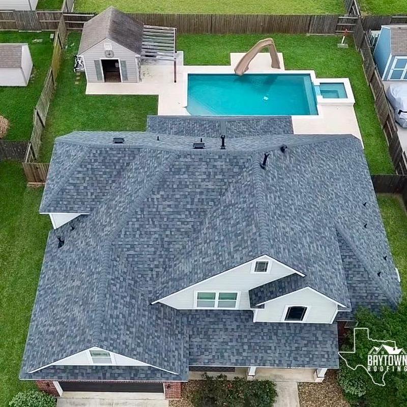 Estate grey Owens Corning duration roof full replacement