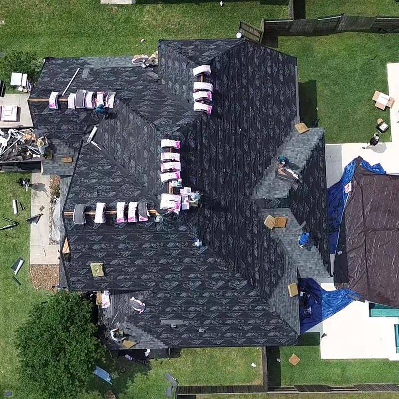 Owens Corning estate grey roof underlayment installation