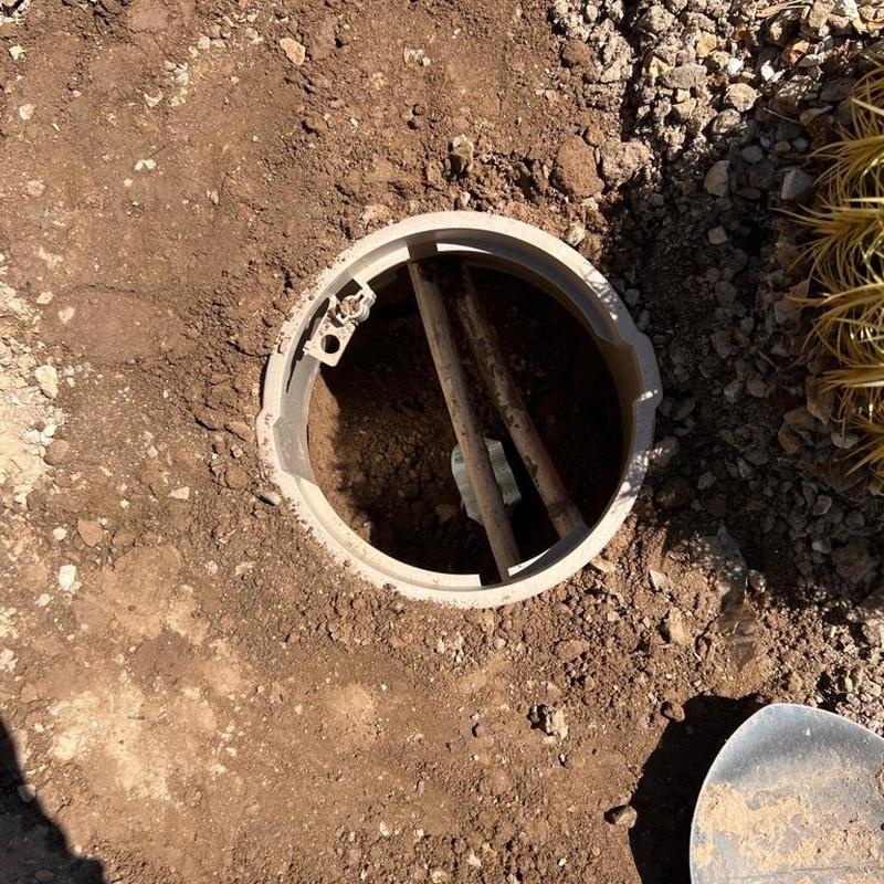 Pressure regulating valve in valve box during installation