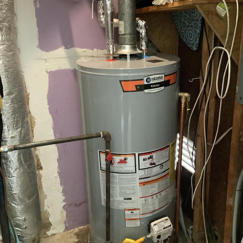State natural gas water heater installation in basement State natural gas water heater installation in basement