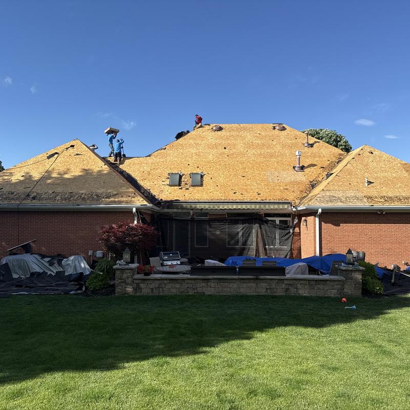 GAF Timberline HDZ roofing installation in Dayton, OH