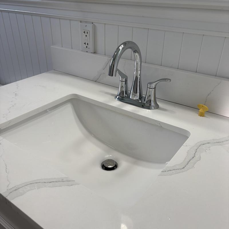 Kohler Simplex faucet and undermount sink installation Kohler Simplex faucet and undermount sink installation