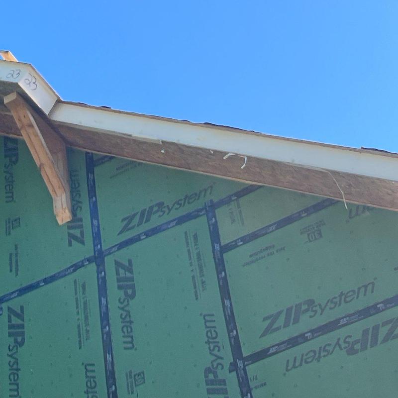 Roof underlayment installation on roof eave edge