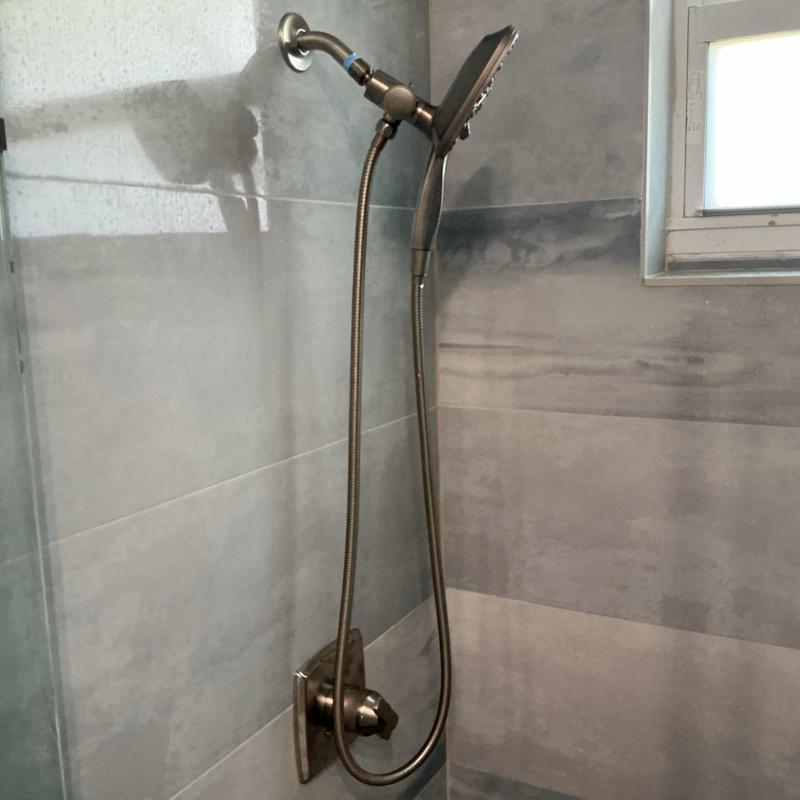 Delta shower trim and handheld showerhead installation