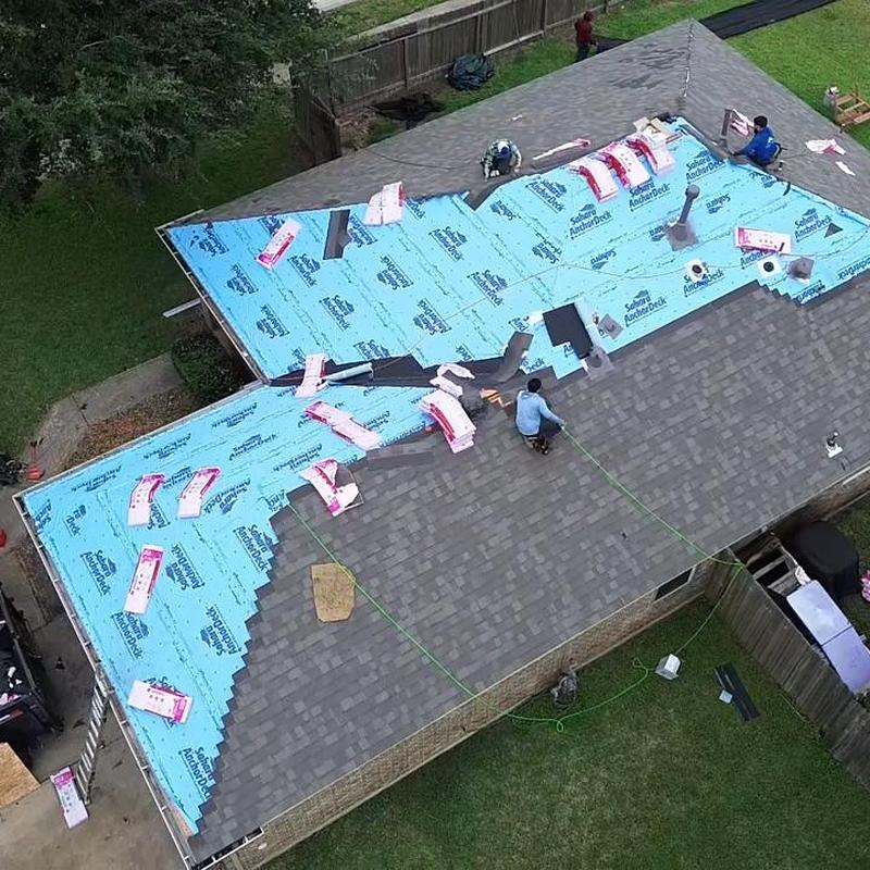 Owens Corning shingles roof underlayment installation