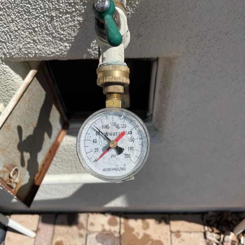 1 inch pressure regulator valve with pressure gauge