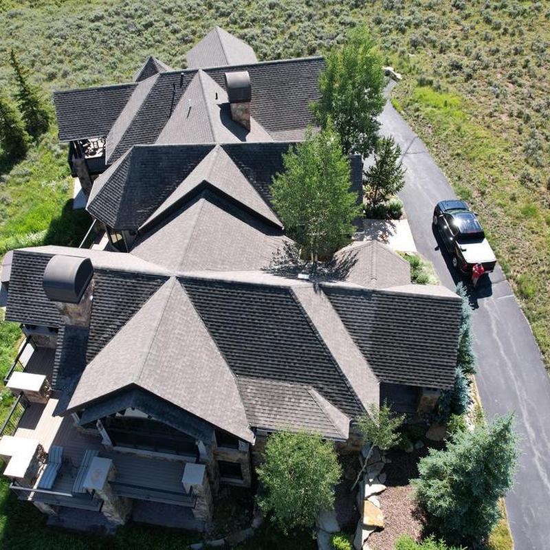 Certainteed Presidential TL asphalt roof installation