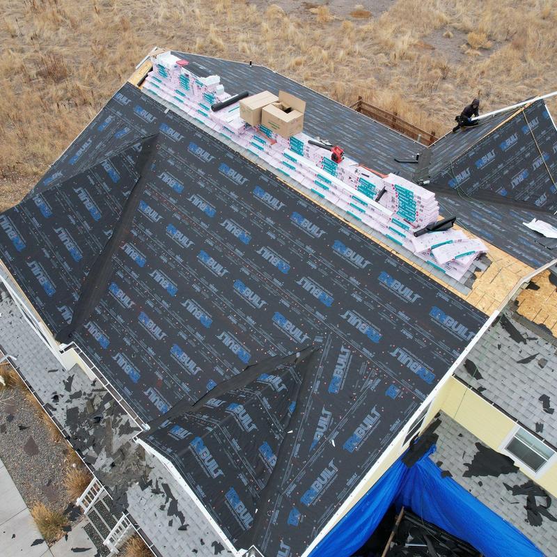 Impact resistant Class IV asphalt shingles roofing install