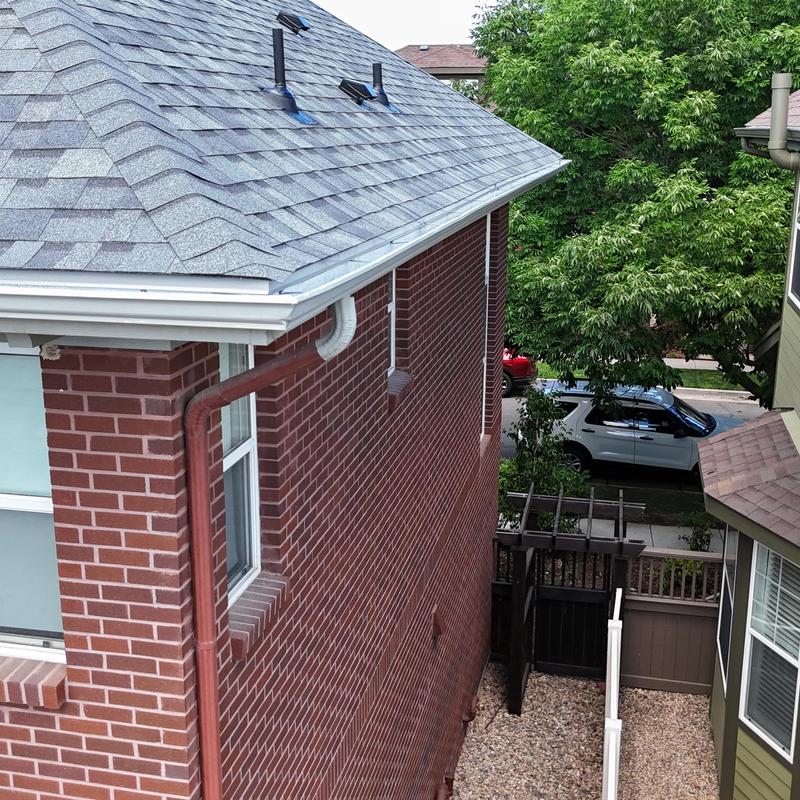 Owens Corning laminate shingle roof installation
