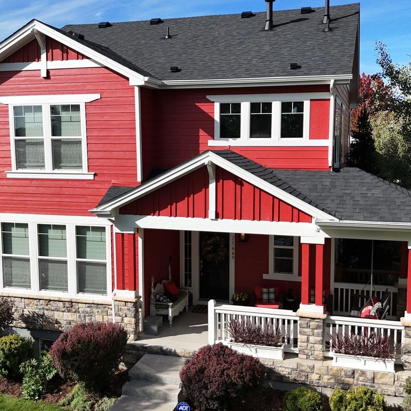 Owens Corning Onyx Black asphalt shingle roof installation